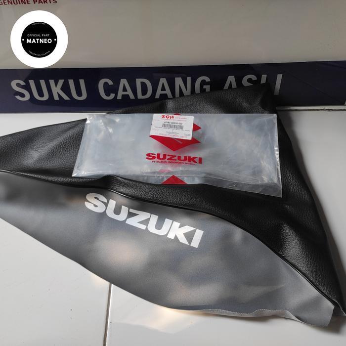 sarung kulit jok shogun 125 fl sp new robot berlogo suzuki di samping L1