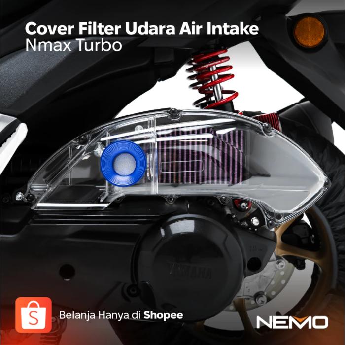 Cover Filter Udara Air Intake Transparan Nmax Tuo Cover Filter Udara Air Intake