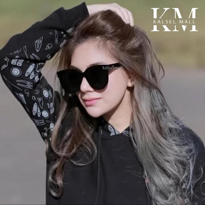 Kacamata Hitam Pria Wanita Anti Radiasi UV Matahari Fashion Sunglasses Eyewear Kaca Mata Artis Seleb