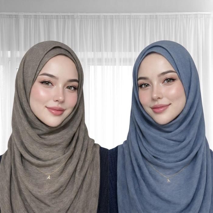Hijab Pashmina Viscose Texture Highlight By HaloRastel