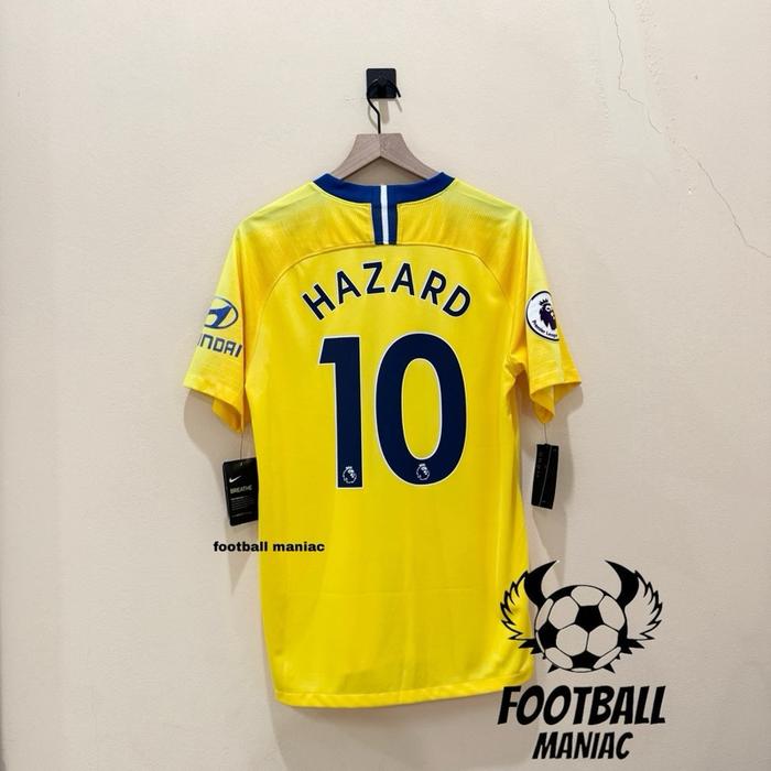 Jersey Original Chelsea Away 2018/2019 EPL version Hazard #10