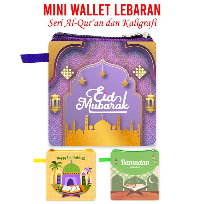 BERMUTU Amplop Lebaran CUSTOM NAMA SATUAN Dompet Pouch THR Lebaran Idul Fitri
