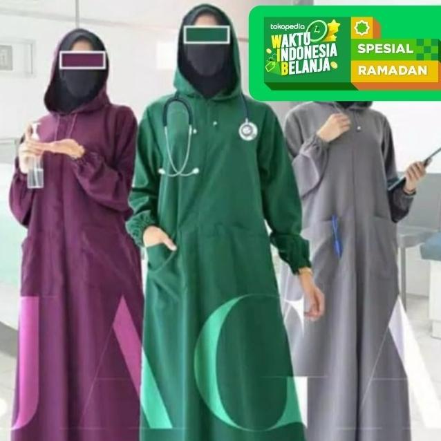PREMIUM (READY) terjamin Hazmat baju pelindung/Gamis APD/Waterproof/Mayer Premium terlaris