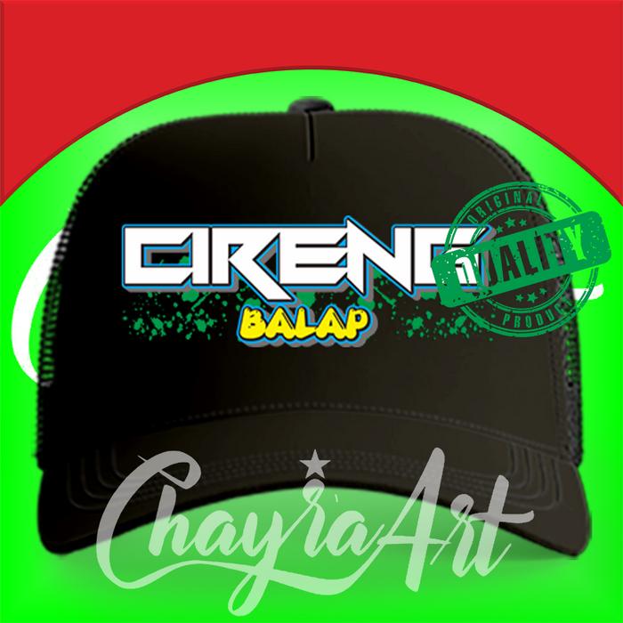 ChayraArt TOPI CIRENG ISI AYAM SUIR KUAH KEJU TERBARU TRUCKER JARING PREMIUM