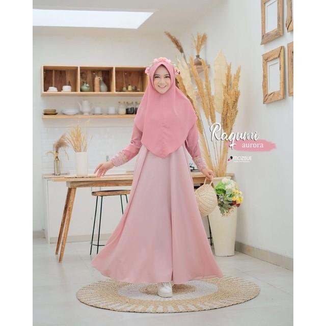 Raqumi by Mozbue / Gamis Kekinian set hijab