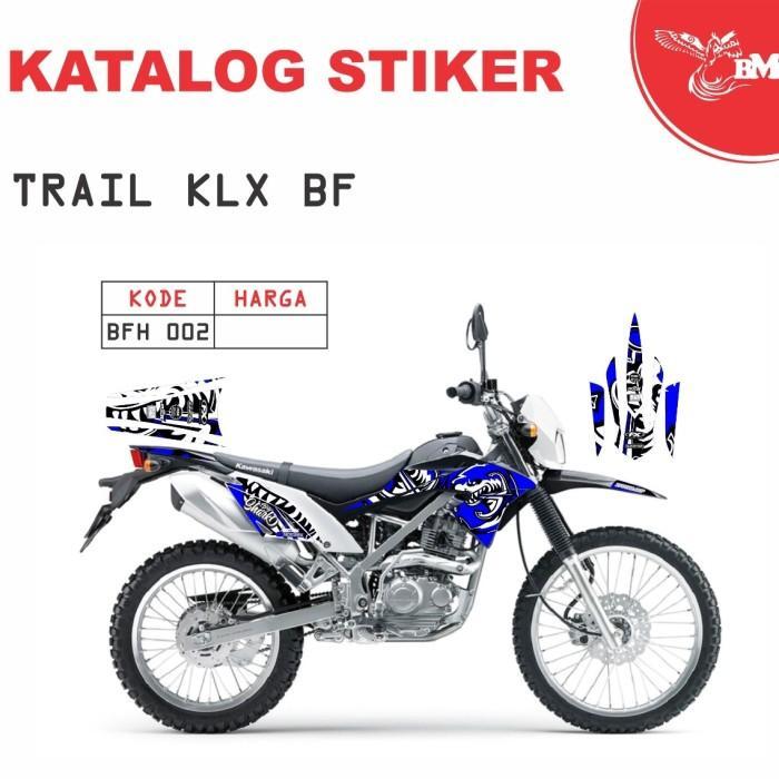 STIKER/STICKER/DECAL TRAIL KLX BF - H BEST QUALITY OSEAN