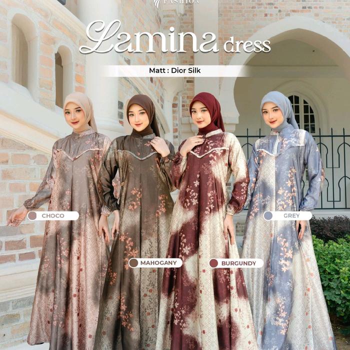 LAMINA DRESS BY GHIINA FASHION dior silk