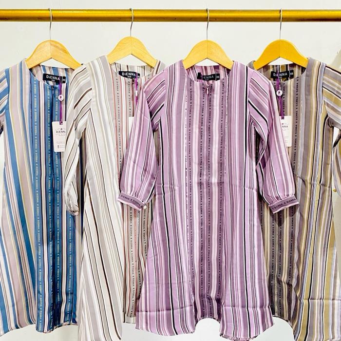 DIENNA SABEEN KIDS GILR DRESS ONLY (tanpa jilbab) -GAMIS ANAK LUCU - GAMIS COUPLE ANAK IBU - DRESS A