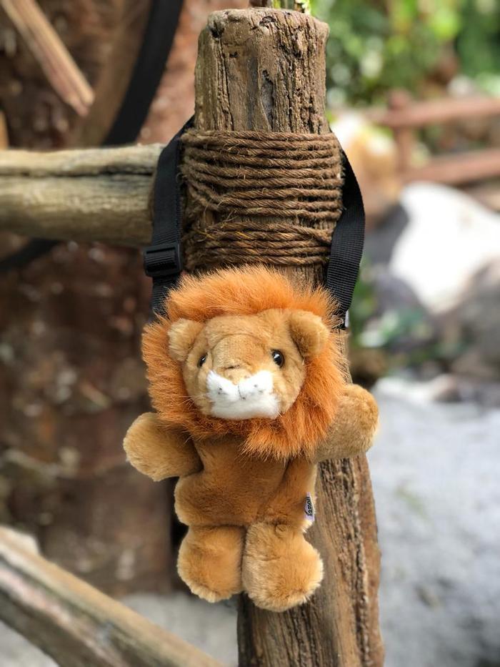BIG SALE Sling Bag Boneka Singa | Lion Sling Bag Taman Safari