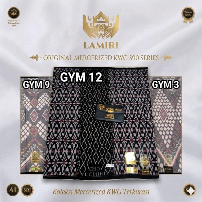 Sarung Lamiri Mesres Motif Goyor Jahit Tengah  S90 Sarung ATBM Premium Bisa COD Motif Kawung Goyor s
