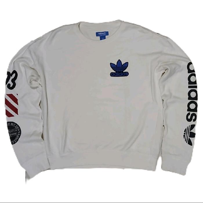 Crewneck Sweater Putih by Adidas 03