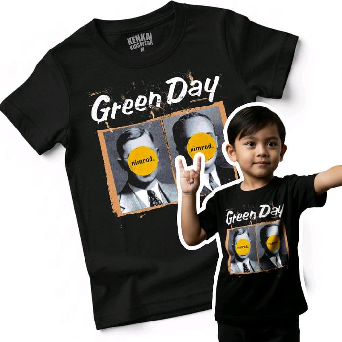 Kaos Band Anak Green day Nimrod