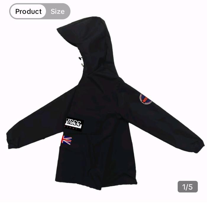 jaket Cagoule gropcore casual football sablon ecchess
