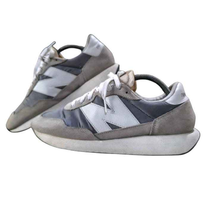 SEPATU SECOND_NB 237 RAIN CLOUD STEEL - 42