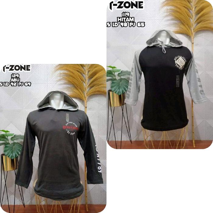 KAOS HOODIE PRIA BY TZONE BISA BAYAR DI TEMPAT