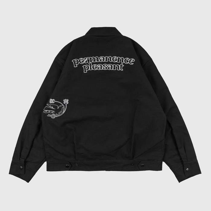 Magma Work Jacket Pleasant 01 Jacket Hitam Terlaris Magma Apparel Jaket Semi Boxy Bahan Canvas Jake