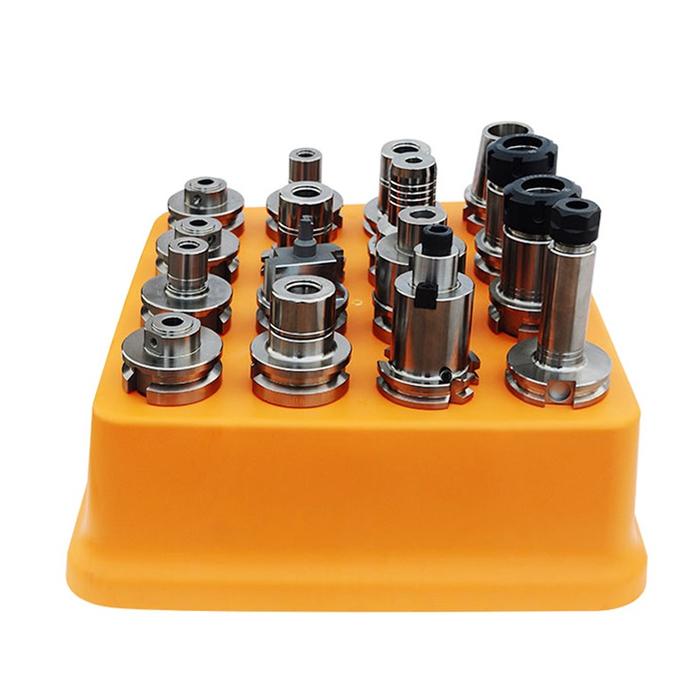 BT40 16 Hole Tool Holder Storage Box 380*380*120mm Plastic Finishing