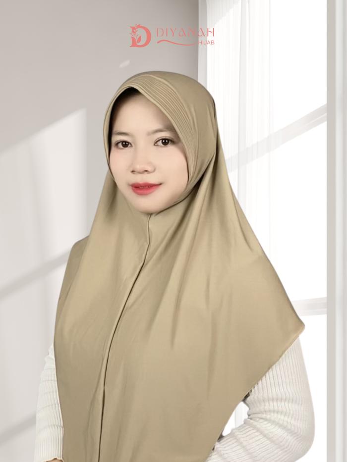 DIYANAH - Bergo Ped Instan Size M