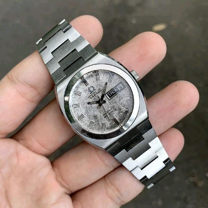 ROYAL OAK STYLE ! jam tangan pria vintage solvil et titus automatic 1980 an jadul antik lawas swiss 