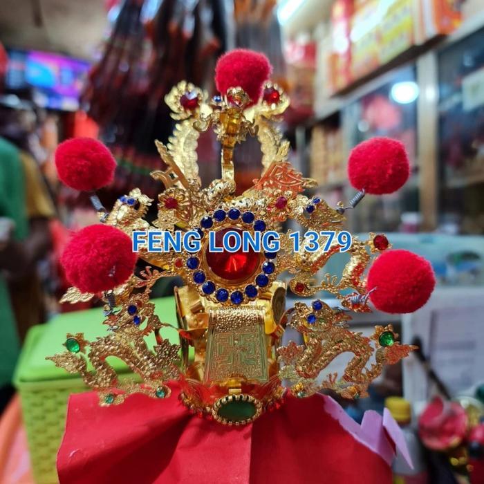 Mahkota Rupang Dewa Sun Go Kong / Sun Wu Kong / Qi Tian Da Sheng Ukuran 4" / 4 Inci
