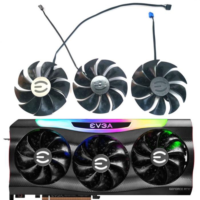 NEW 88MM 4PIN PLD09220S12H RTX 3080 GPU Fan,For EVGA GeForce RTX 3080 3080 TI 3090 3070 Video Card C