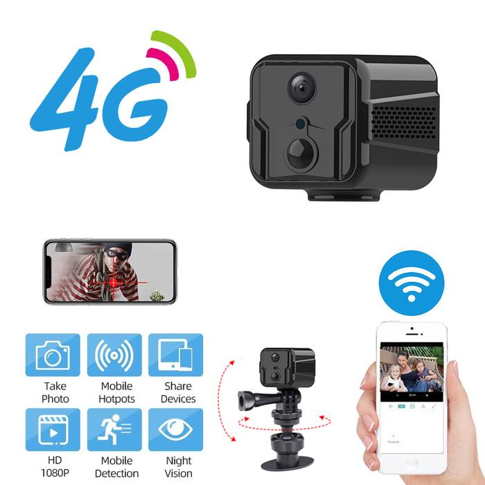 T9 4G/WiFi Wireless Mini Camera Two-way Audio Remote Network