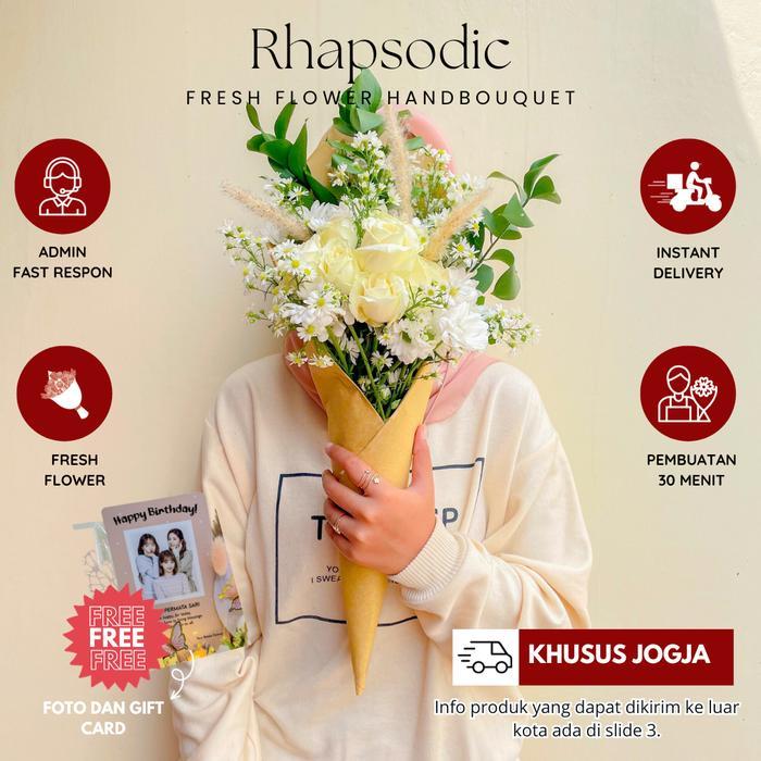 Buket Bunga Wisuda Hadiah Graduation Pacar Buket Bunga Jogja Rhapsodic