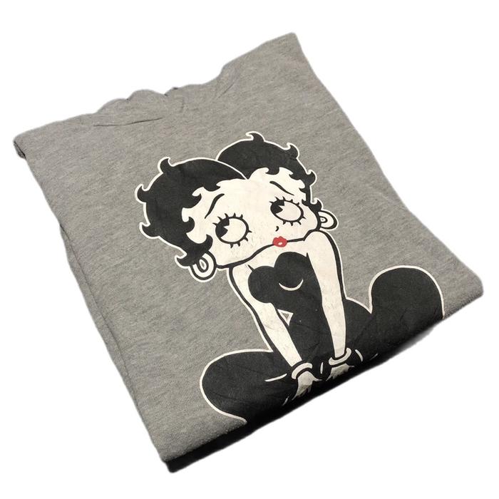 SWEATER VINTAGE BETTY BOOP HOODIE NON POCKET SECOND ORIGINAL