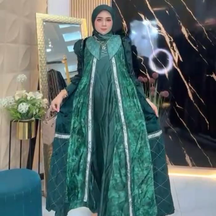 Ready Gamis set Auter Scraft BY UCL SYARI