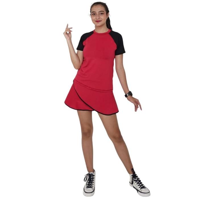 STELAN BADMINTON WANITA - BAJU BULUTANGKIS - KAOS BADMINTON CEWEK - BADMINTON - BULUTANGKIS - KAOS B
