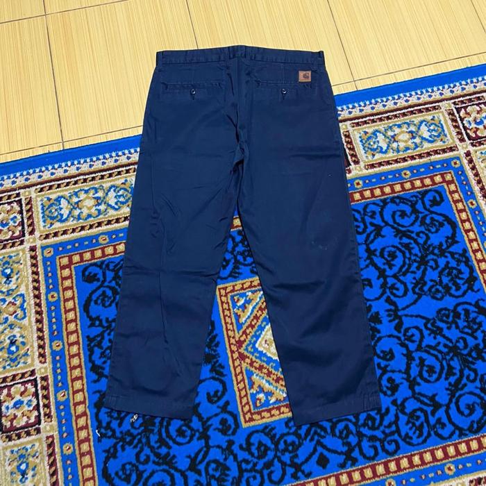 Celana Cotton Carhatt Original Navy Color - size 34