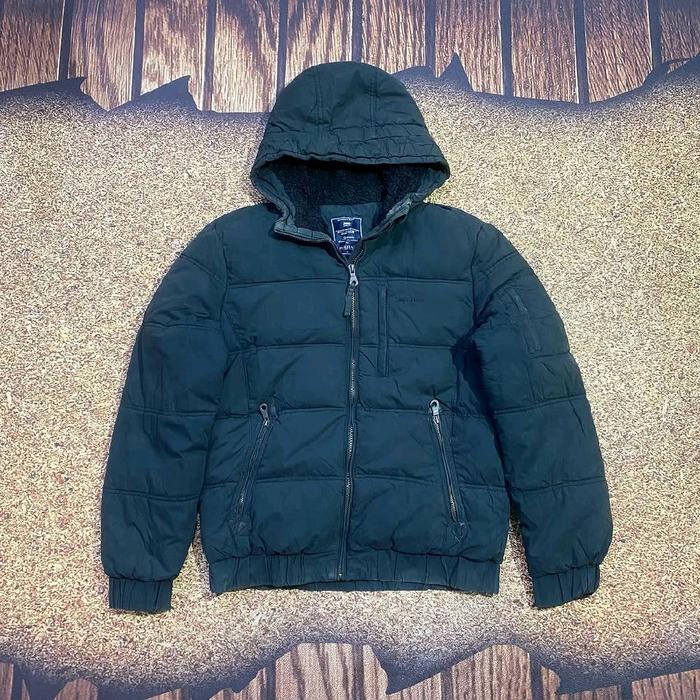 winter jaket puffer padded POLHAM jaket gelembung tebal hangat casual outdoor size L