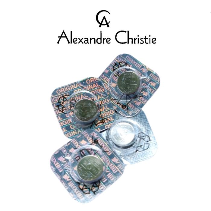 battrai jam tangan alexandre christie original tipe AC 9205MC, AC 6141MC dll baterai batu baterai ja