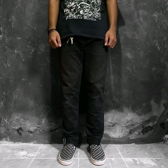 Uniqlo Black Selvedge Jeans