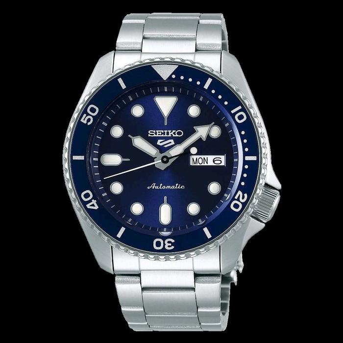Seiko 5 Sports Automatic 5KX SKX SRPD51K1 SRPD51 Biru Rantai. BNIB Fullset Original Seiko Indonesia 