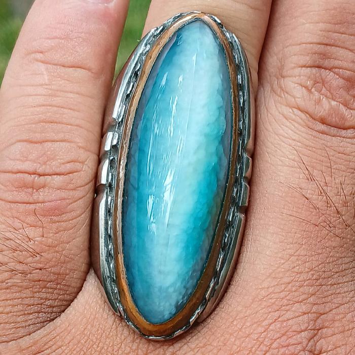 cincin pandan biru langit