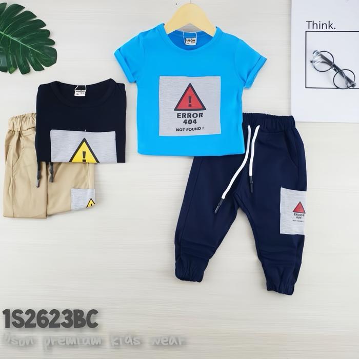 USON Setelan anak import celana panjang jogger