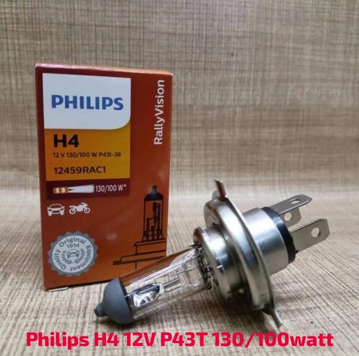 Bolamp Lampu Head Lamp Lampu Depan Bolamp/Dop Haloge H4 12V 130/100W