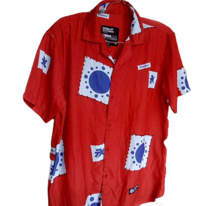 kemeja anime Kremlin clothing size M Kerennn