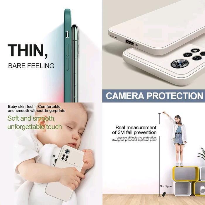 Softcase Compatible With R*Dmi 12 4G A3 12C A1 A2 Casing Silikon Liquid Silicone Silicon Tpu Terbaru