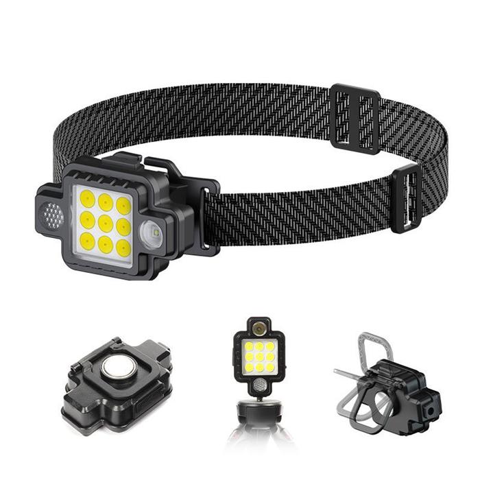 USB Rechargeable Headlamp Outdoor Flashlight Headlight Work