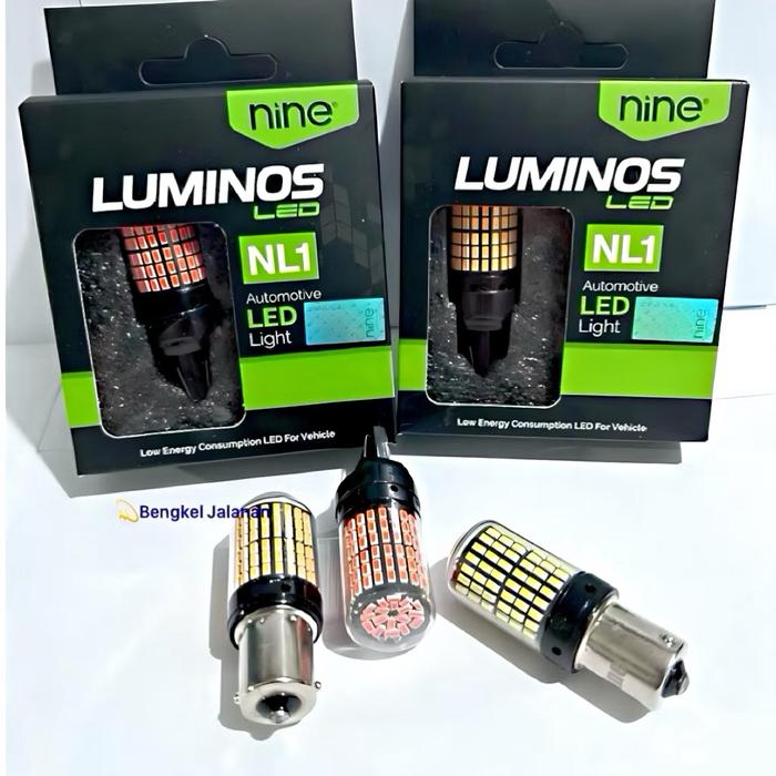 Original LUMINOS LAMPU LED 144 SEIN SEN DAJAL REM MUNDUR T20 S25 BAU15S PUTAR LUMINOS SUPER TERANG