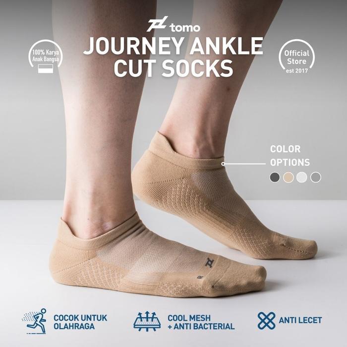 Tomo Journey sports ankle socks - Sand
