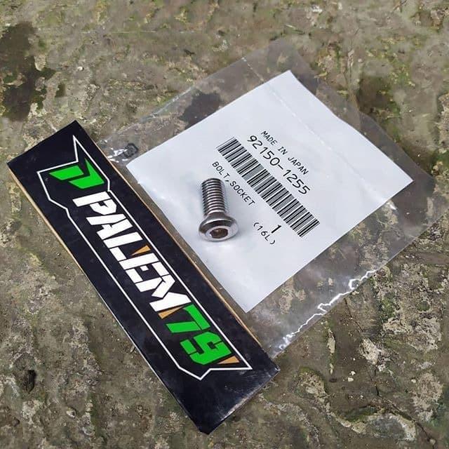 Baut Dudukan Footstep Ori KLX 150 - Baud Braket Step Original Dtracker