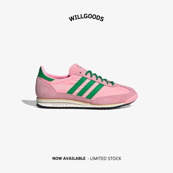 Adidas SL 72 Glow Pink Green Women Original Resmi