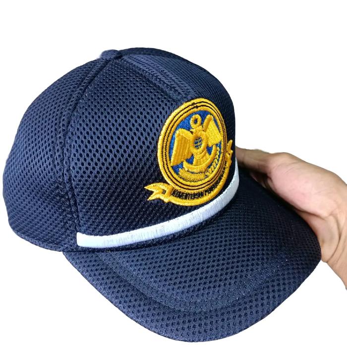 topi dishub Kemenhub Lis putih honorer