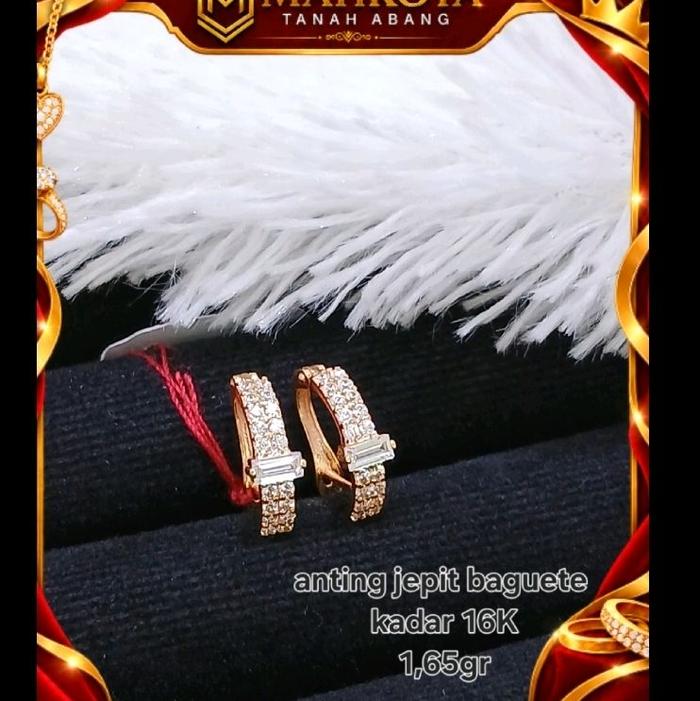 anting baguete 16K