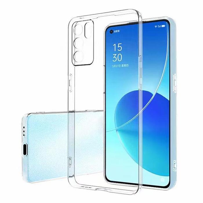Clear Case for Oppo Reno9 Reno6 Pro Plus 5G Silicon Phone Back Cover