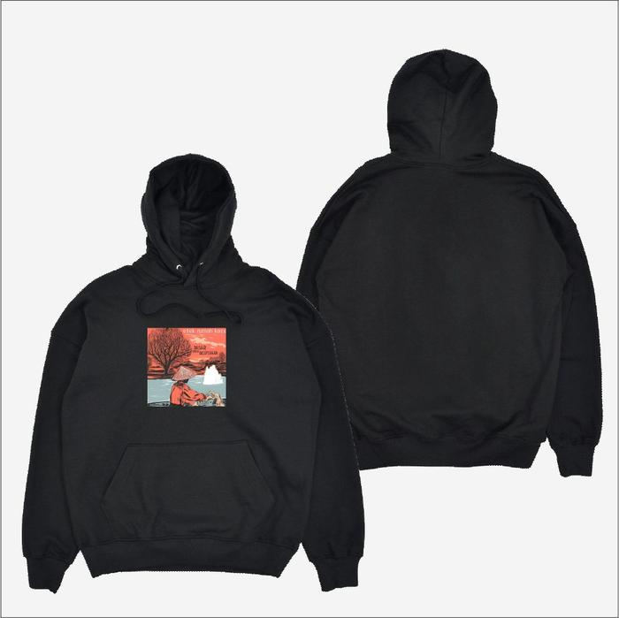 Raden Hoodie Efek Rumah Kaca Pasar Bisa Diciptakan Music Sweater Pullover Unisex Hitam