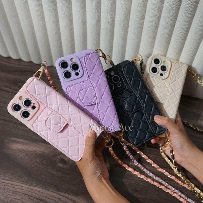 Case Dompet Tali For Realme 12 8 9 Pro C35 C55 Note 50 C31 C20 C21 C21Y C15 C12 C11 C17 C20 - PRE